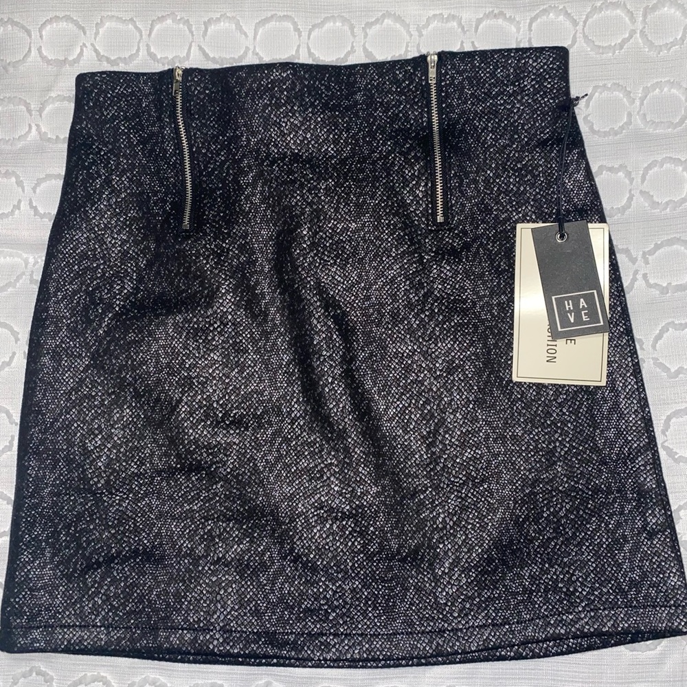 Brand new never worn with tags snakeskin pencil skirt.